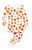 Boys, Girls Halloween Pumpkin, Ghost Print Cotton Pajama Set