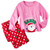 Carter's Just One You Girl's STAYING UP FOR SANTA Fleece Pajama Set, Size 3T