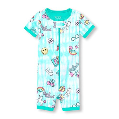 Carter's Toddler Girl's Blue Princess Cotton Footless Pajama