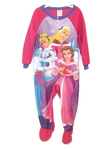 Disney Princess Holiday Pajama Sleeper Belle Cinderella and