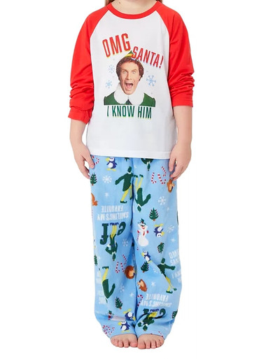 OMG Santa! Buddy the Elf Pajama Sleep Set