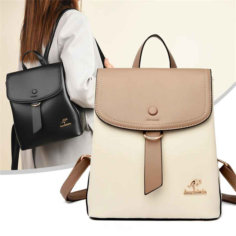 Leather SQ Handbag/backpack