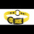 Dog Collar, 1" x 20" With O-Ring, Black Hardware