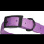 Dog Collar, 1" x 20" With O-Ring, Black Hardware