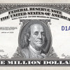 million dollar bill gospel tract close up realistic design benjamin franklin style