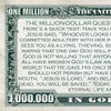 Million Dollar Bill - Gospel Tract for Christians (100 pack)