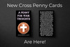 Cross Pennies From Heaven Card - A Penny For Your Thoughts
