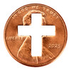 Shiny Cross Pennies from Heaven – Perfectly Cut Cross Pennies