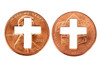 Shiny Cross Pennies from Heaven – Perfectly Cut Cross Pennies