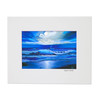 Blue Thunder – Coastal Matted Art Print