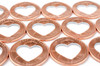 Shiny Heart Pennies from Heaven – Perfectly Cut Heart Pennies