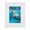 Manatee Haven – Matted Art Print