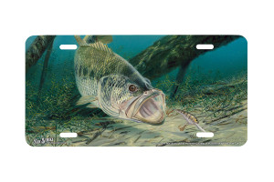 "Dinner On The Run" - Decorative License Plate