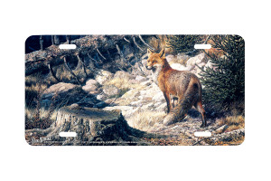 "On The Alert" - Decorative License Plate