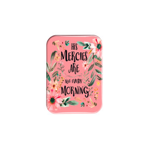 "His Mercies are New" - 2.5" X 3.5" Rectangle Fridge Magnets
