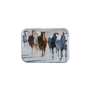 "Trotting To Water" - 2.5" X 3.5" Rectangle Fridge Magnets