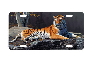 "Siberian Solitude" - Decorative License Plate