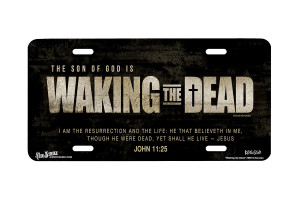 "Waking the Dead" - Decorative License Plate