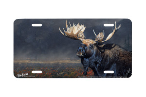 "Marshland Monarch" - Decorative License Plate