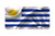 "Uruguay Flag" - Decorative License Plate