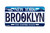 "Brooklyn" - Decorative License Plate