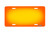 "Orange Ringer" - Decorative License Plate