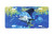 "Dolphin And Jacks" - Decorative License Plate