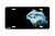 "Rainbow Dolphins" - Decorative License Plate