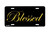 "Blessed II" - Decorative License Plate