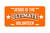 "Jesus is the Ultimate Volunteer" - Decorative License Plate