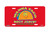 "Wanna Taco" - Decorative License Plate
