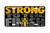 "Strong to the Finish" - Decorative License Plate