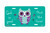 "God is Good Owl" - Decorative License Plate