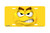 "Yellow Smirk" - Decorative License Plate