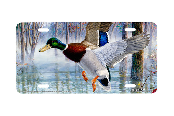 "Timber Mallards" - Decorative License Plate