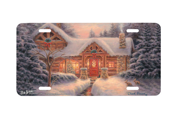 "Christmas Eve" - Decorative License Plate