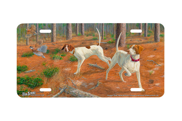 "Pointers" - Decorative License Plate