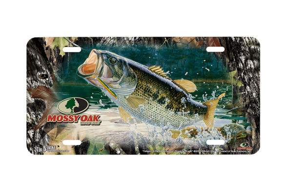 "Break Up Ringer with Tailspin" - Decorative License Plate