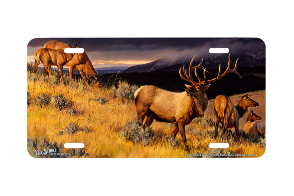 "Farewell To Fall Ii" - Decorative License Plate