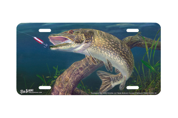 "Roundabout" - Decorative License Plate