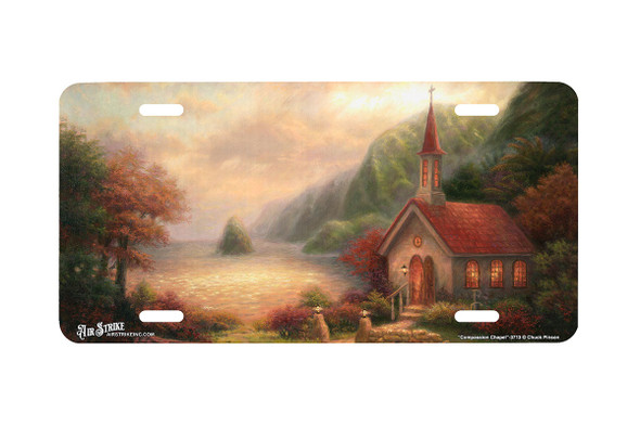 "Compassion Chapel" - Decorative License Plate