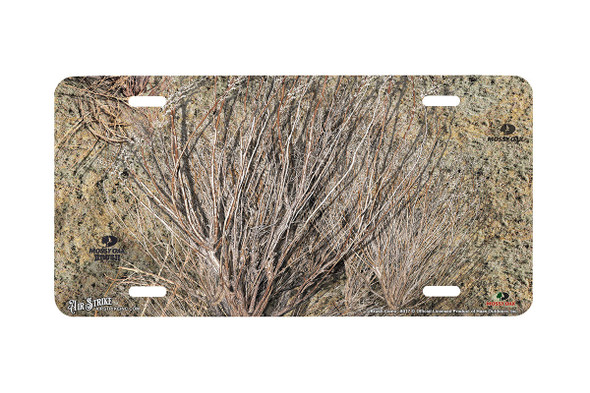 "Brush Camo" - Decorative License Plate