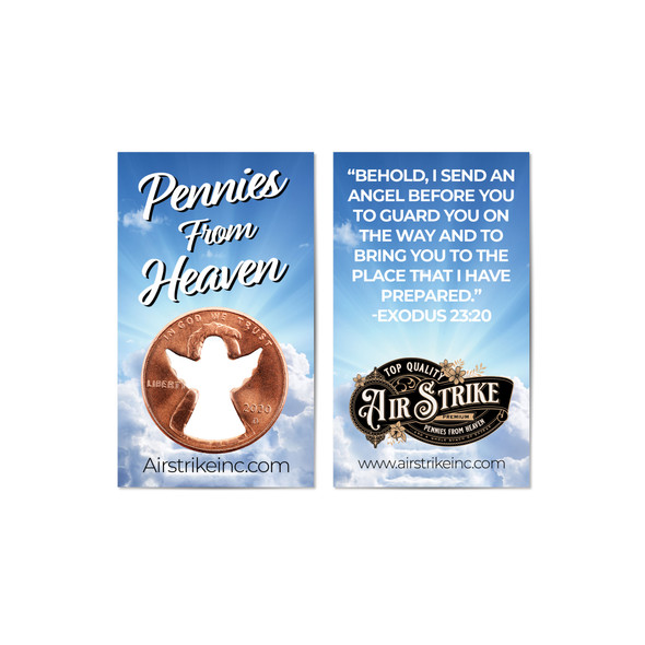 Angel Pennies From Heaven Card - Guard