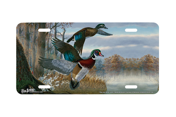 "Rise And Shine" - Decorative License Plate