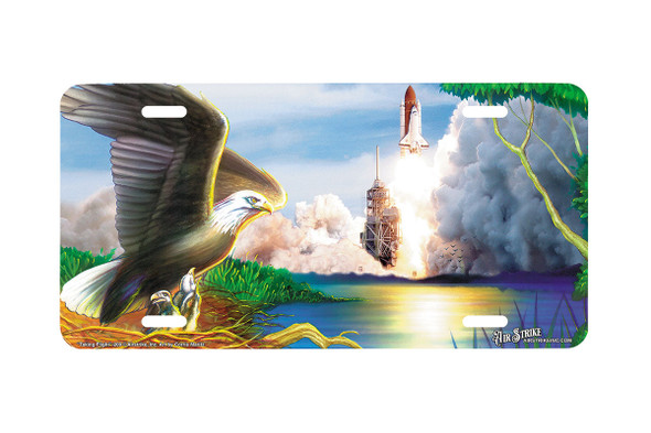 "Taking Flight" - Decorative License Plate