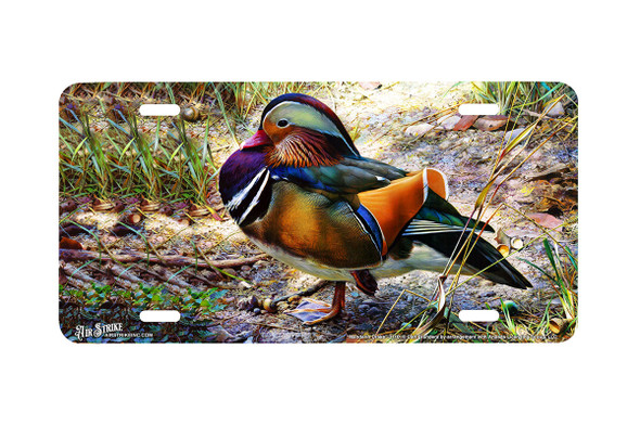 "Mandarin Drake" - Decorative License Plate
