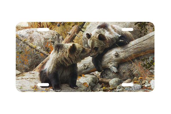 "Alaska Chat" - Decorative License Plate