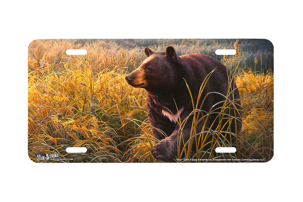 "Bear" - Decorative License Plate