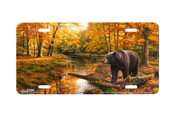 "Bear 2" - Decorative License Plate