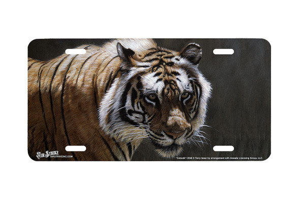 "Catwalk II" - Decorative License Plate